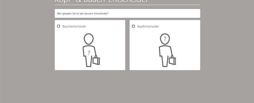 Entscheidungspsychologie BASICs