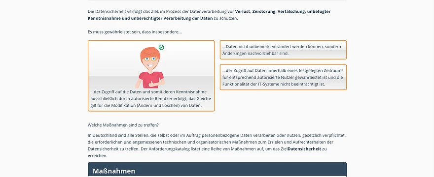 Datenschutz/eLearning