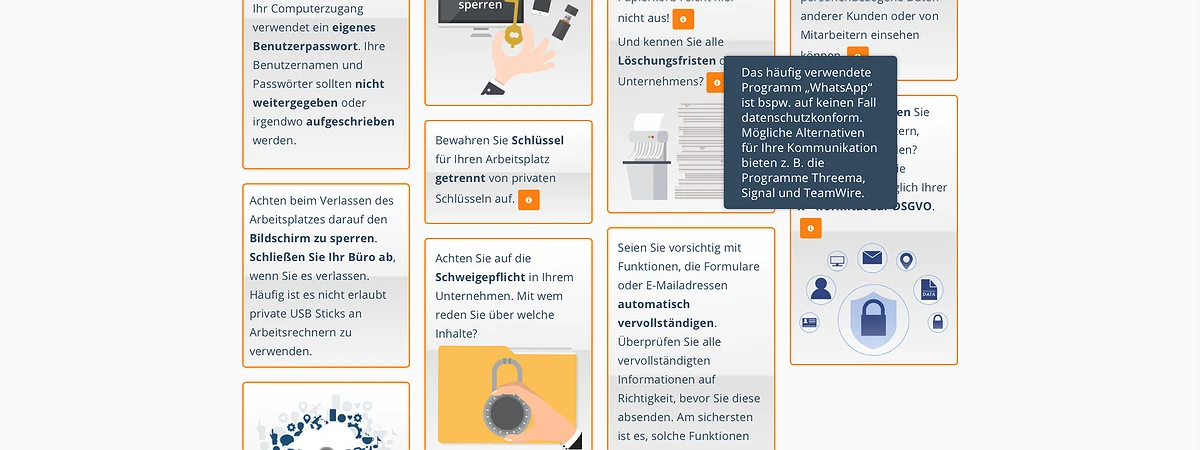 Datenschutz/eLearning